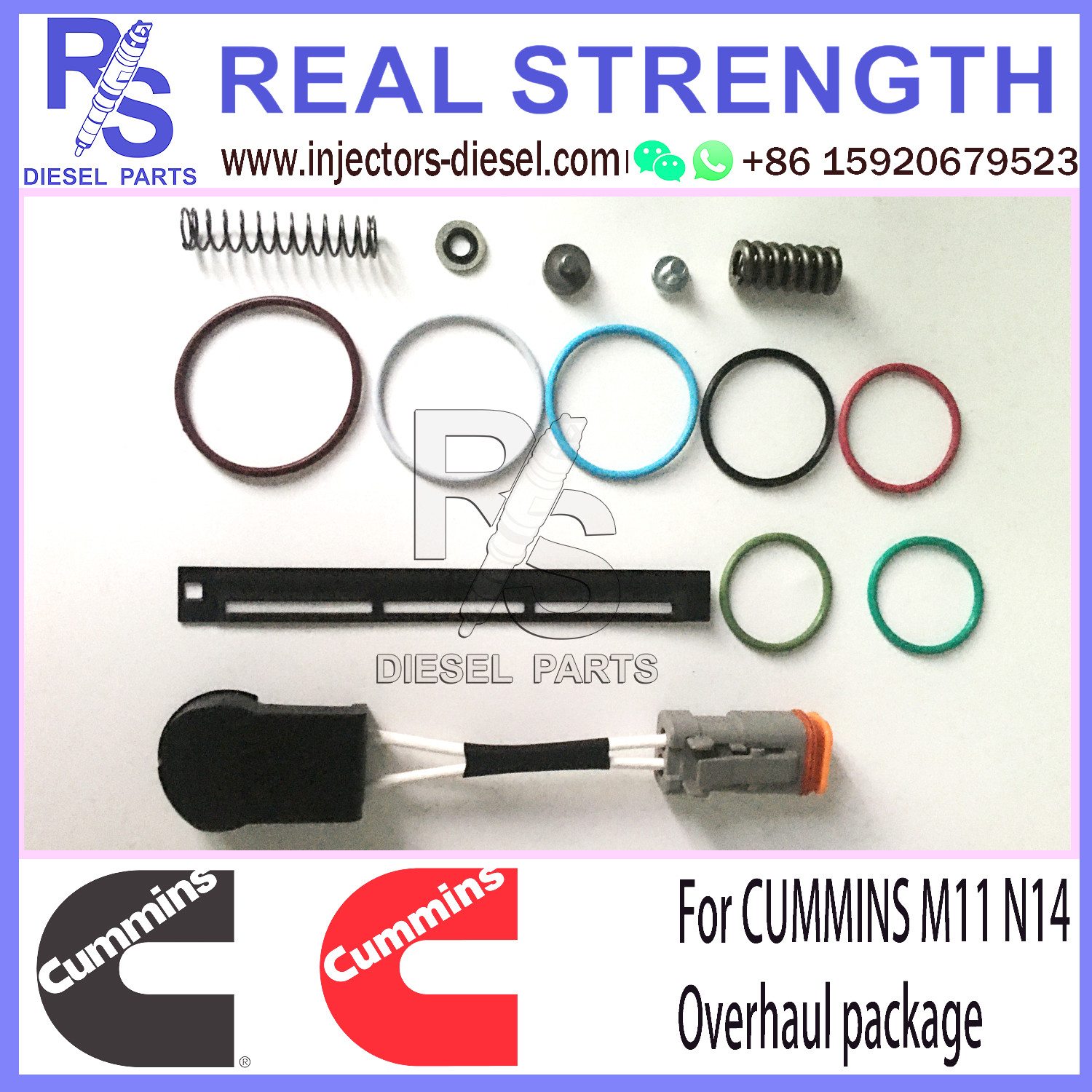 CUMMINS M11 N14 Injector Repair Kit Original Fuel Injector Kit