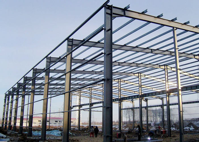 Portal Steel Structure Workshop Construction With Optional Insulation Available