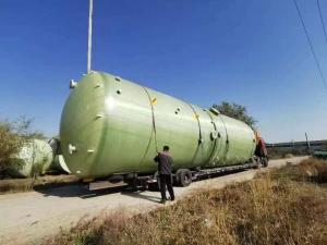 China Cylindrical Chemical Resistance FRP Vertical Tank For Agriculture Usage wholesale