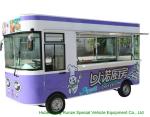 Small Commercial Mobile Kitchen Truck For Hot Dog Wagon Burrito Cooking And
