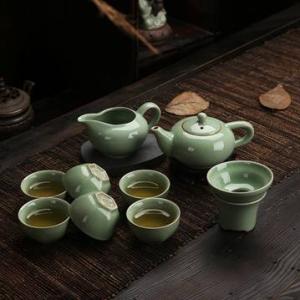 China Mid-range Ge Yao Tea Set wholesale