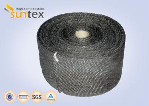China Good Abrasion Resistance Fiberglass Insulation Tape / Fireplace Door Fiberglass Rope Seal wholesale