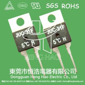 China normally closed or normally open KSD-01F Thermostat , 250V 2A Bimetallic Thermostat wholesale