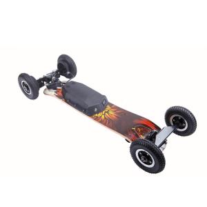 China Dual Motor Custom Electric Skateboard , Off Road E Skateboard 1650W*2 Boosted wholesale