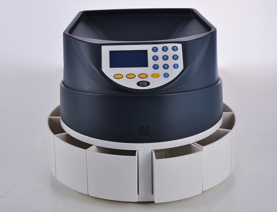 Fast counting speed Coin sorter for different country with Fashionable panel with factory price, for most coins