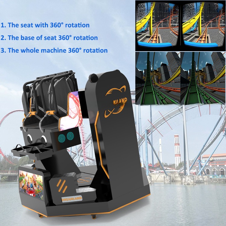 Dreamland Earn Money Business 9D VR Arcade Simulation Rides 9D VR Chair VR 360 Flight Simulators