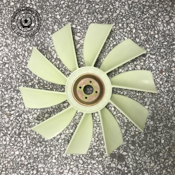 Kobelco Excavator Engine Parts SK75-8 Fan Blade 4LE2 Isuzu 4 Holes 10 Leaves