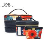 High Quality Waterproof PU Washing Travel Cosmetic Bag with Handle