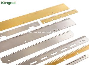 China Large Volume Precision Straight Tooth Blade Packaging Knives in Stock wholesale