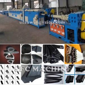 China Uniform Vulcanization 55kw EPDM Rubber Making Machine wholesale