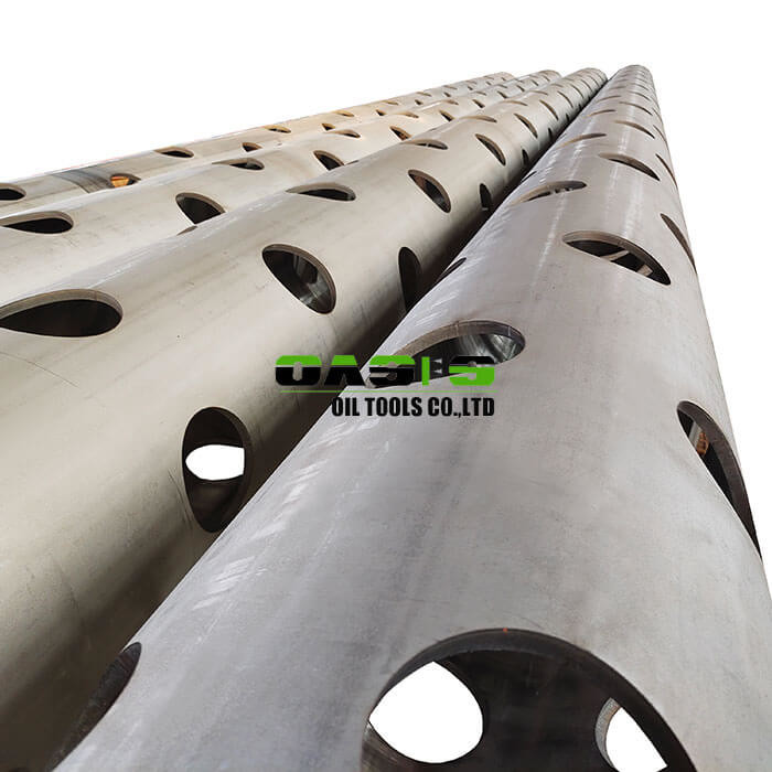 ASTM A312 Stainless Steel 304 Perforated Casing Pipe With Long Service Life