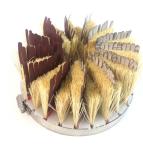 80# 120# 180# 240# 320# Grit Sisal Sandpaper Polishing Disc Brush Electric