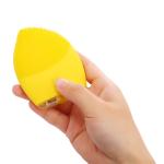 Food Grade Mini Silicone Facial Cleansing Brush ABS Material With USB Cable
