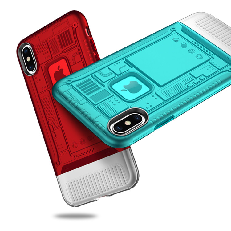 Color Transparent Polar Light PC TPU Protective Case Back Cover For Vivo V9 Y81/Y83 V11/ V11 Pro Moto E5/G6 Play(EU) E4