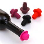 High Quality Hat Shape Silicone Wine Bottle Stopper/Novelty Food Grade Wine