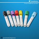 13*75mm Blood Test Vacuum Tubes For Plasma Specimen SGS approval