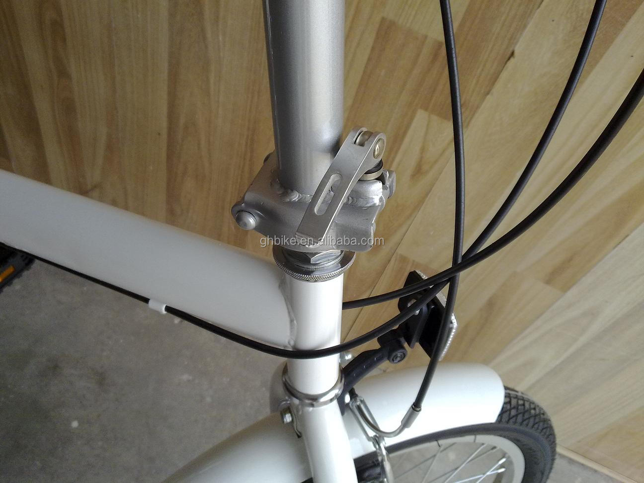 20inch Korean Japanese 6speeds CE OEM Folding Bike with Shimano RS35 Shifter