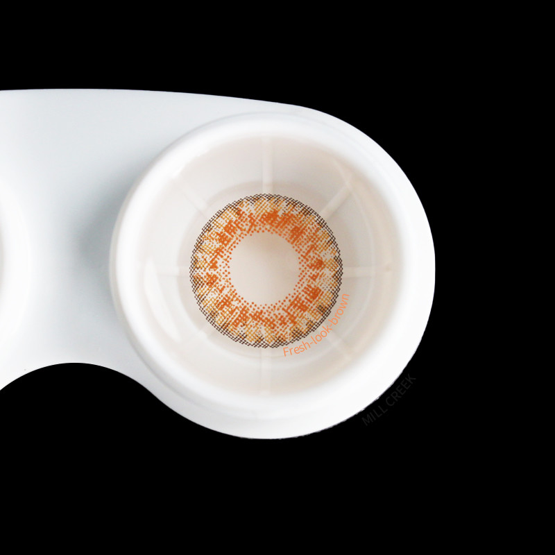 Soft Circle Prescribed Colored Contacts 3 Tone Pure Hazel Contacts