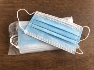 China Blue Color Surgeon Face Mask , Medical Mouth Mask Comfortable Wearing wholesale
