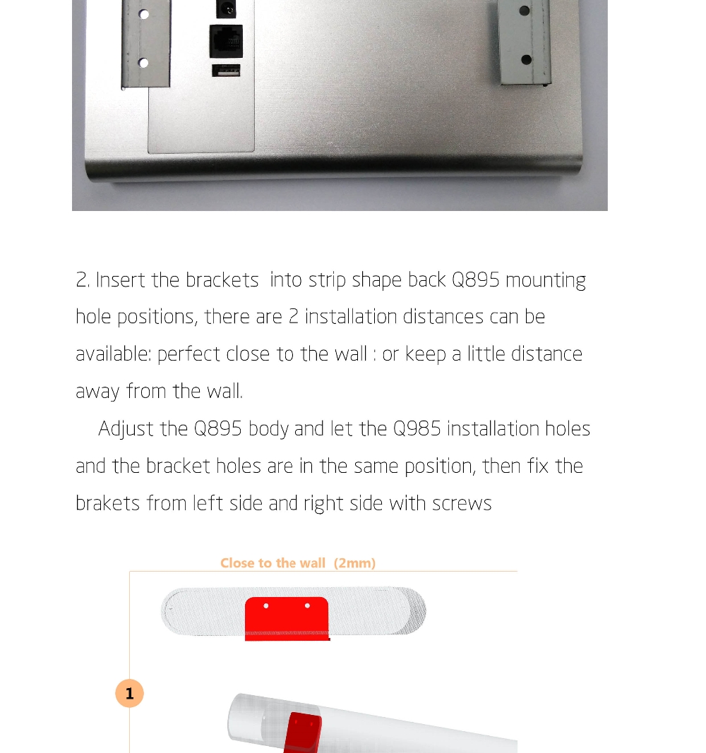 Wall Mounted Touch Screen Aluminum Android Tablet PC