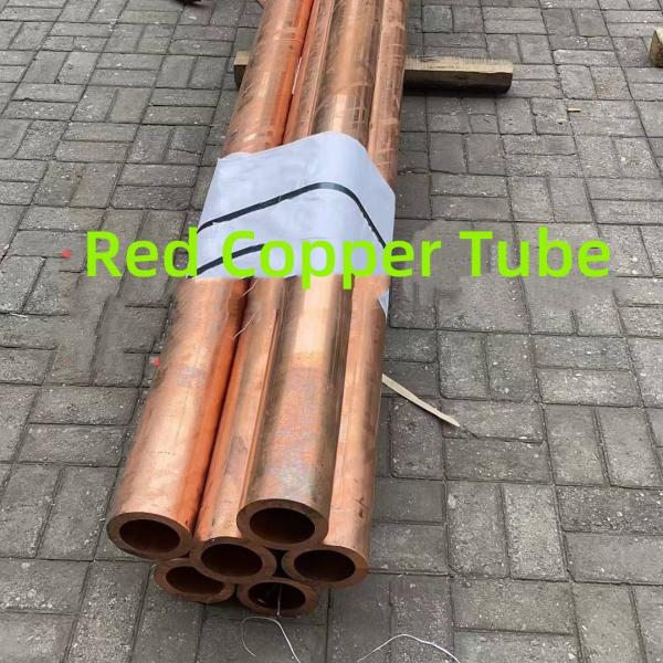 Brass Red Copper Hollow Bar 89mm OD 69mm ID for Drinkware