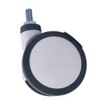 3 Inch Swivel Safe Soft PU Tread Medical Hospital Bed Caster Wheels