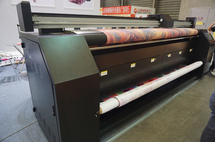 Roll to Roll Large Format Digital Textile Printing Machine Johnin Country National