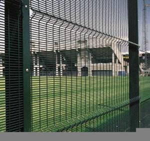 China Welded 358 Anti Climb High Security Wire Mesh Fence Green wholesale