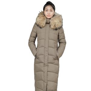 China FODARLLOY 2022 SS Collection Women's Hooded Warm Winter Thicken Fleece SS Collection Long Coats wholesale
