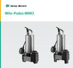 OEM Submersible Automatic Drainage Pump Wilo Padus MINI3