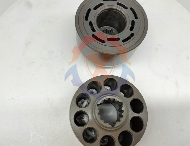 S50W-3 IHI35 AP2D14 Excavator Hydraulic Pump Parts Cylinder Block JIC Parts