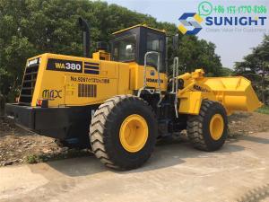 China Komatsu WA380 WA380-6 Loader Used Komatsu Front End Loader wholesale