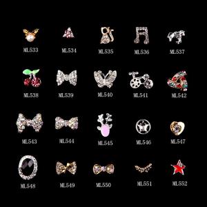 China Nail Art Decoration Alloy Jewelry Glitter Rhinestone ML533-552 wholesale