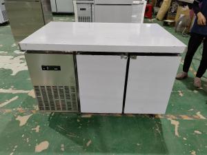 China Commercial Refrigeration Equipment Under Counter Workbench Stainless Steel Working Table Refrigerator wholesale