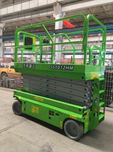 China Hydraulic Scissor Lift Working Height 12m Mobile Elevate Work Platform For Airport wholesale