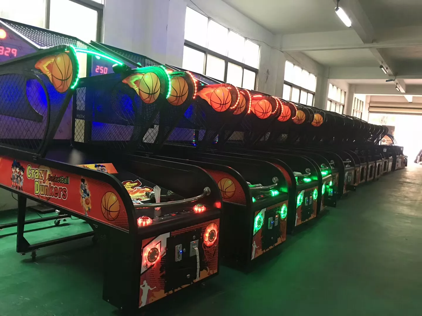 Dreamland Coin Operated Foldable Street Basketball Arcade Game Machine Basketball Shooting Machine