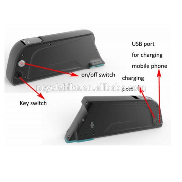 500watt 36v Electric Bike Lithium Battery Pack For Electric Bike , No Memory Effects