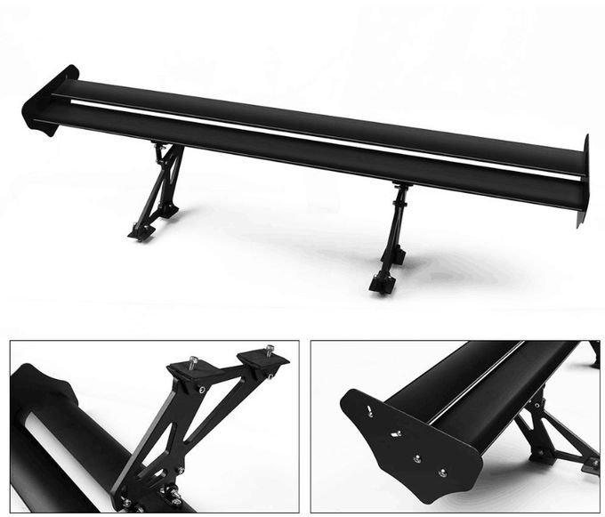 Universal Double Layer Auto Modified Spoiler With Screws