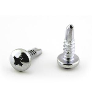 China Q195 Pan Head Self Tapping 200mm Coarse Thread Bolt Nickel wholesale