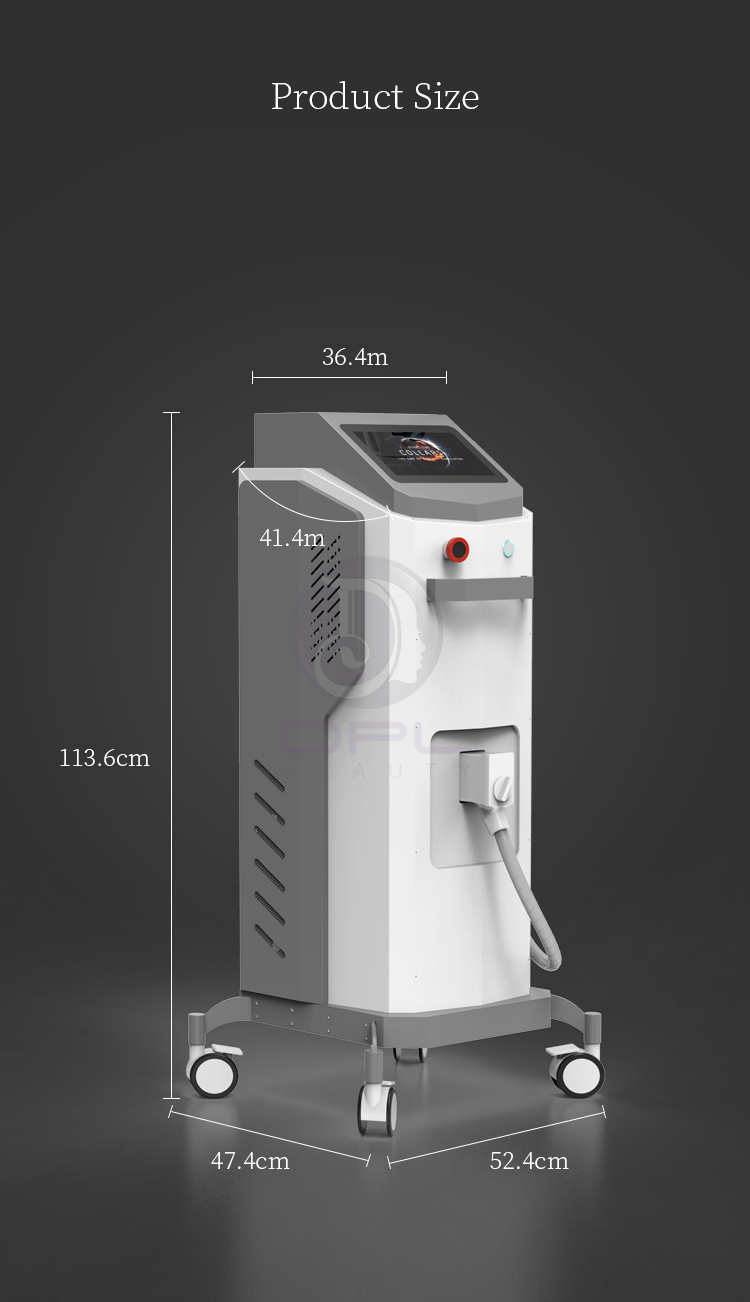 Permanent diode laser depilation hair removal machine diode yag painfree for laser hair removal