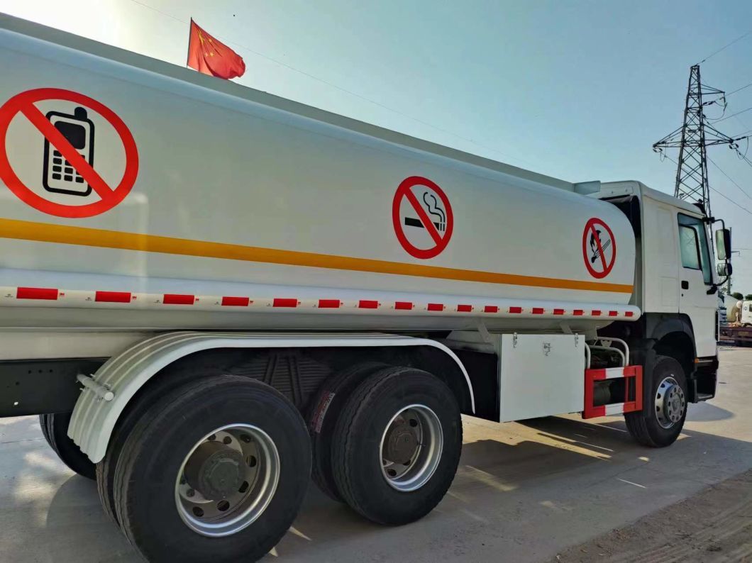 HOWO 6*4 26000liter 340HP Oil Delivery Fuel Transportation Tanker Trucks Price