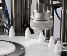 10ml Plastic Bottles Eye Drop Filling Machine Production Line ±0.5~1% Accuracy