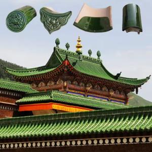 China Traditional Chinese Roof Tiles For Building Temple Buddhist Roofing wholesale