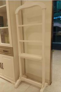 China Modern Bedroom Furniture White Painting Multifunctional Clothes Rack wholesale
