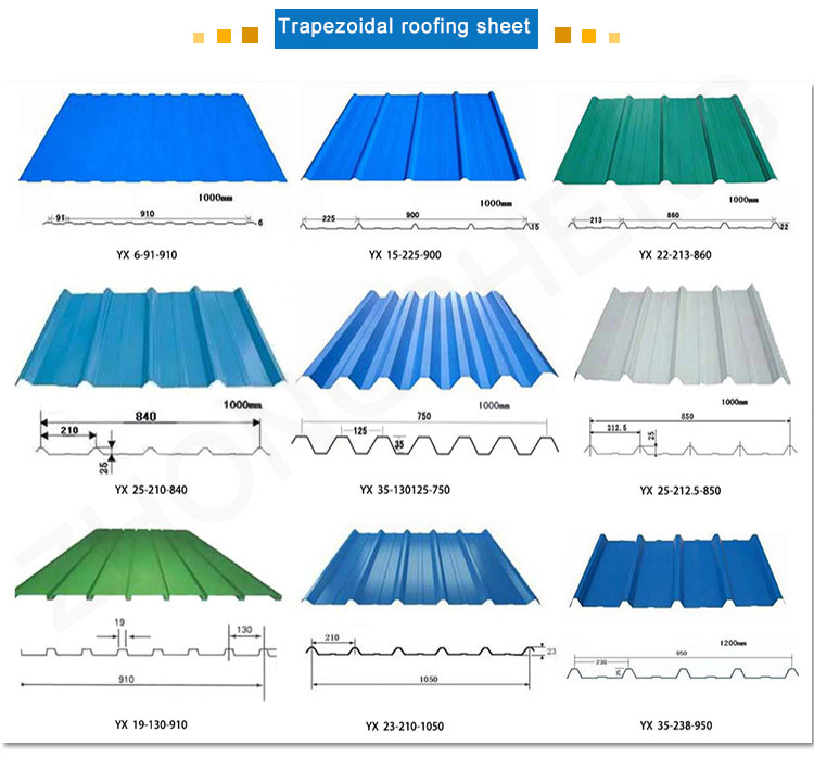 Affordable Mid Hard SGCC 0.15mm Prepainted Calamine Steel Roof Sheets with Corrosion-Resistant Primer Coating