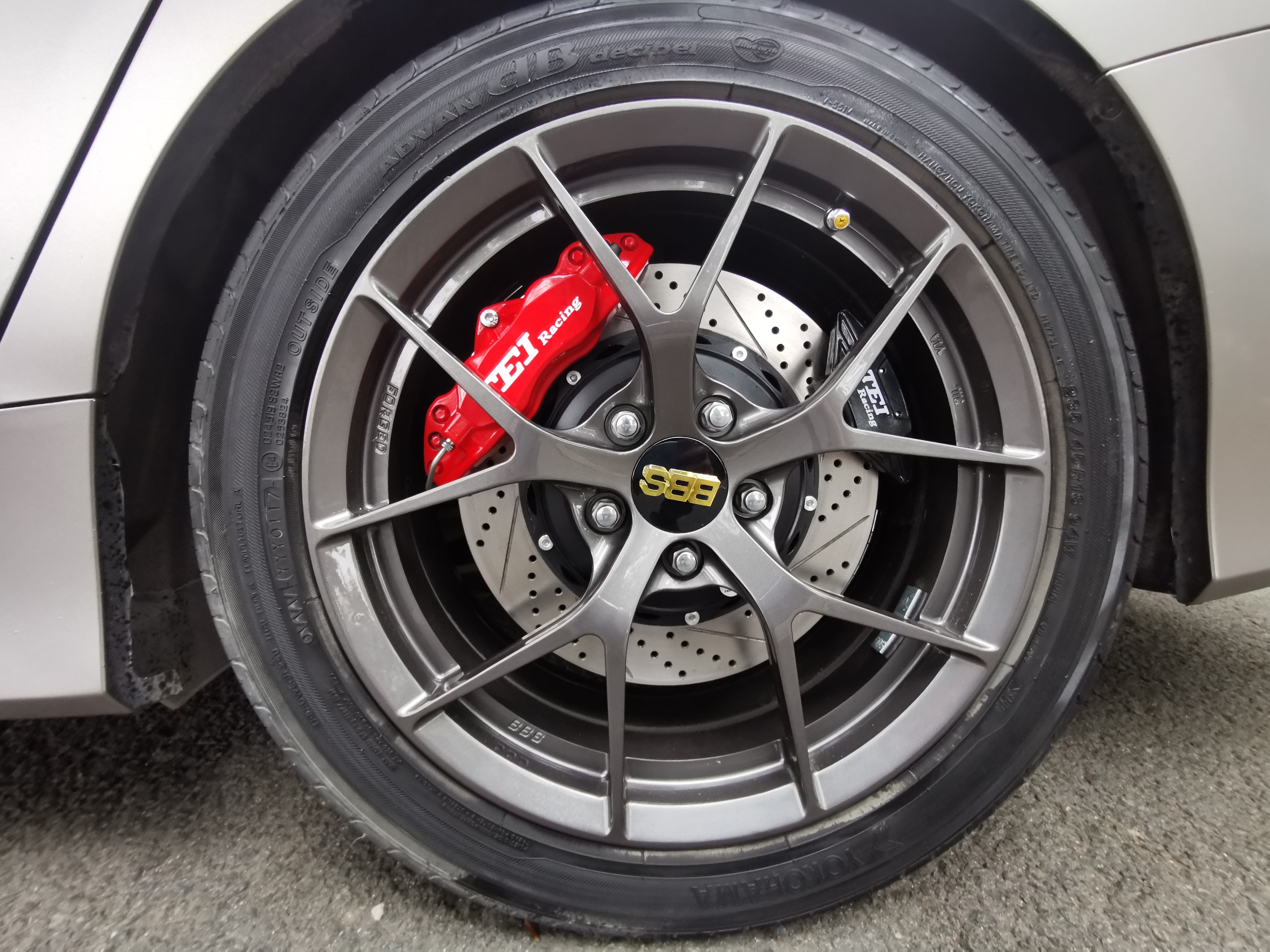 BBK For Honda Accord Big Brake Kit 6 Piston Caliper With 355*32mm Rotor Front Wheel and Rear EBP