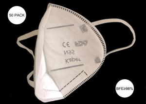 China Soft N95 Disposable Face Mask Respirator FFP2 2 Layers Melt Blown Cloth wholesale
