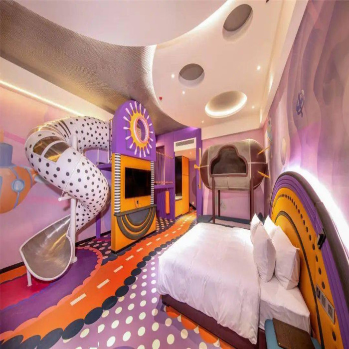 Instructions Included Kid-Friendly Hotel Slide for Kids Club Fun and Entertainment