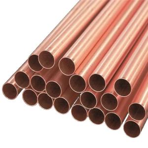 China China Manufacturer ISO Alloy Copper Pipe Tube C11000 CC12200 0.8mm wholesale