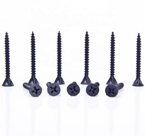 China Black Self Drilling Concrete Screws Drywall Twin Thread Screws wholesale